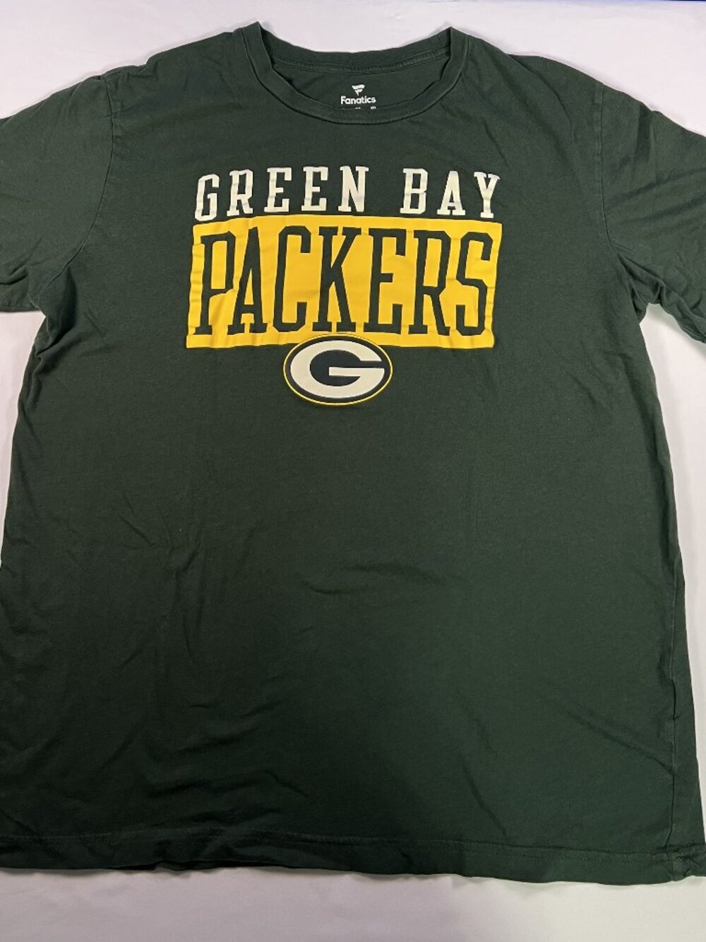 Green Bay Packers Green T-Shirt Size XL